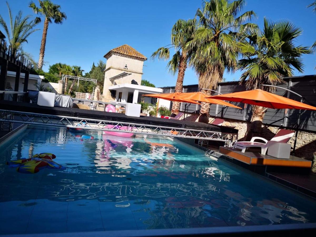 Mas La Farelle Gite, Fitness & Salle De Jeux Gratuite & Spa En Supplement Nimes Exterior photo